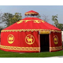 몽골텐트 행사 야외 텐트 천막 그늘막 대형 조립식, 3미터 / 4-6인용 / 색상메모