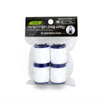 수돗물염소제거 수돗물필터 싱크대수전필터 녹물 4P, 기본