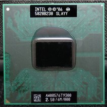 CPU cpu 노트북 코어 2 듀오 t9300 cpu 6m 캐시2.5ghz800듀얼 코어 소켓 478 pga 노트북 프로세서 forgm45 pm45