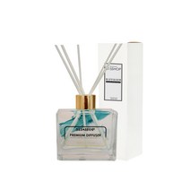 515샵 깃털 플라워 사각디퓨저 블루, 포도