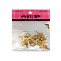유니아트 2000 코너캡 소 금색, 20개