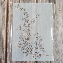 스텐실 템플릿베이킹/저널/스크랩북/안료/잉크 패드/스프레이/핸드 페인팅 용 재사용 가능스텐실 // 벽/가, 13 A4 Size 21 by 29.7cm, 1개