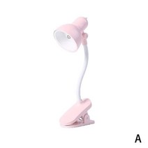 미니 스탠드 led램프 집게 책 접이식 테이블 독서 컴퓨터 노트북 야간 조명 눈보호, CHINA, Pink