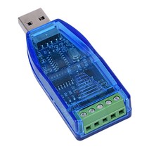 USB to RS485 통신 모듈 양방향 반이중 직렬 라인 컨버터, 푸른, 하나