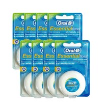 오랄비 왁스 치실 민트향 50m, 1개입, 8개