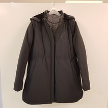 안느 야상 안감 퍼 모자탈부착재킷63%세일