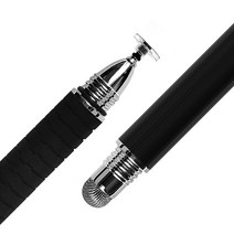 정밀 얇은 초미세 슬림 듀얼 만능 터치펜 갤럭시 탭 노트 폰 패드 태블릿 터치 펜 그림 게임 필기 팬, 실버