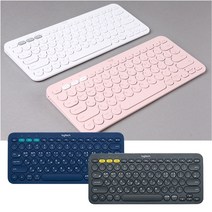 logitech 소형 블루투스자판기 279x124mm 옛날타자기 최대3대, 화이트