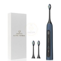 음파 전동 진동 초음파 자동 칫솔 휴대용 구강 세정기 프로그램 타이머 올레드 스크린 방수 세트 개로 세척 가능한 성 미백 치아, 협력사, a1c103-1