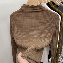 마름질 전문점 철수함 캐비닛 여성의류 겨울 가을 레이스 반폴라 이너티셔츠 이너웨어 시크 반팔셔츠