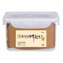 [전통식품] 한국맥꾸룸 황금빛 맥된장1.8kg 시골 재래식 한식 전통 집 된장