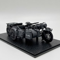 자동차 미니어처 미니 모형 피규어 프라모델 124 다이캐스트 군사 모델 소장용 장난감 R75 Panzerfaust 30 사이드카 오토바이 모터 세발 자전거 복제품