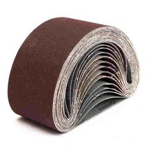 연마재10Pcs 75x457mm 샌딩 벨트 P40 P1000 목재 부드러운 금속 연마 대 한 스크린 밴드, 11 600