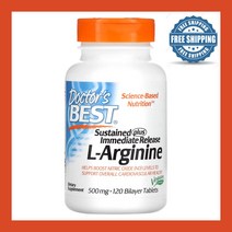 닥터스베스트 L-아르기닌 L-아르지닌 L-Arginine 500mg 120정 스테아르산마그네슘 Magnesium Stearate 스테아르산 Stearic Acid