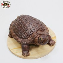 36cm 특대형 생기도자기 거북이 건강 사업번창 수맥차단 풍수지리 집들이 개업선물, 24K순금지