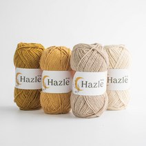 [울클럽]헤이즐실 hazle 100g 아크릴실 울혼방 코바늘 조끼 스웨터 블랭킷 뜨개실, 721 그레이
