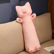 동물 인형 쿠션 고양이 커플 대형 초 잠만보 윌슨 재우는 못난이 생일 이케아 나혼자산다 무릎 독신 엄청 큰 배게 긴, B, 70cm