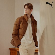 [푸마] [PUMA] NEW 스포츠 웰론 숏 푸퍼 패딩 남성 브라운 B
