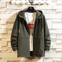 빅사이즈 남성 바람막이 자켓