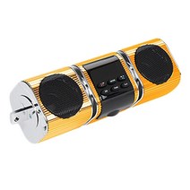 오토바이블루투스스피커 nmax pcx 방수 블루투스 오토바이 스테레오 스피커 오디오 시스템 usb aux sd fm 라디오 mp3 플레이어, 하나, 금