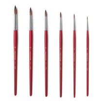 화홍 771 Series 12호 수채화용 둥근붓 평붓