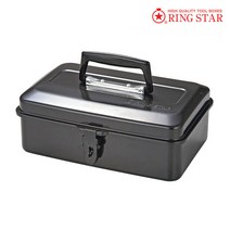 링스타 철제 공구박스 (블랙) BT-250 (250x162x93mm) 공구함 공구상자 부품함