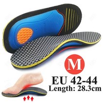 요족깔창 아치 인솔 아치형 깔창 eid eva orthopedic insoles orthotics flat foot health sole pad for shoes insert, m 나는 42-44, 1 쌍