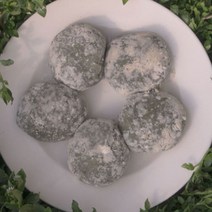 (국내산쌀)쑥경단 240g 자연해동 개별포장떡, 1