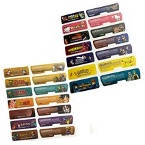 게임보이 어드밴스 GBA 게임 콘솔 시스템한 백 태그 스티커 라벨 한정 만화 버전 교체 1 세트, [01] A SET