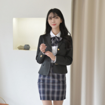 차콜 교복마이 교복자켓 여자 교복 자켓