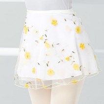 성인 레오타드 발레복 발레 스커트 여성 쉬폰
