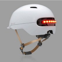 샤오미 헬멧 smart4u 플레쉬 LED 스쿠터헬멧 안전헬멧, 화이트