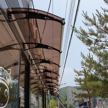 캐노픽스 1000 X 1100 조립식창고 견적 소형창고 이동식주택 서산 농막 창고 전동어닝, 블루 렉산 검정 브라켓 검정 바