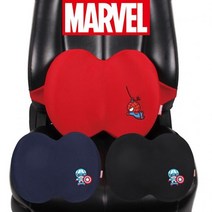 마블 히어로 스파이더맨 등쿠션 등 베개 의자 받이, 캡틴아메리카네이비