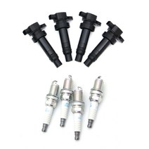 모닝 점화코일 점화플러그 한대분 교체 세트 올뉴모닝 전차종, 올뉴모닝 ~16년 LPG, 평화발레오 코일+정품 플러그(이리듐)