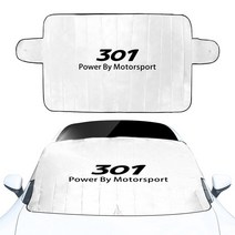 햇빛 가리개자동차 앞 유리 차양 커버 푸조 206 301 T9 RCZ, 12 For 301