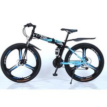 접이식 휴대용 자전거 가벼운 미니벨로 MTB 접이식 자전거 바퀴 2 개 차량 산악 한국 스포츠 사이클링 크, 11 blue1_01 27.5Inch_04 27