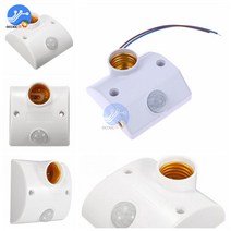 IOT 스마트홈 와이파이 무선 E27 AC110-220V 50/60HZ 5LUX 모션 감지 스위치 적외선 센서 자동 라이트 램프, 한개옵션0