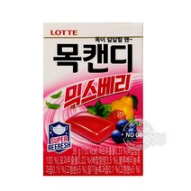 롯데 목캔디 믹스베리 38g, 1개