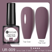 네일 폴리셔UR Sugar-네일용 젤 폴리쉬 매니큐어 7.5ML 크리스마스 반영구 베르니스 탑 코트 UV LED 컬러, 한개옵션1, 67 09