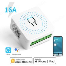 스마트 와이파이 2 방향 제어 미니 Cozylife 음성 시리 알렉사 구글 홈으로 작동, 1.HomeKit WiFi