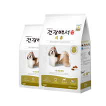 건강백서 시츄 전용사료 4kg, 1개, 생선