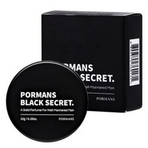 PORMANS 포르맨즈 블랙시크릿 고체향수 BLACK SECRET, none, none