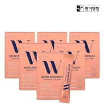 한미양행 더블유 원더우먼 프로바이오틱스 질 유래 유산균 2g 30포 6박스+쇼핑백+(6개입)한알가득멀티비타민 증정
