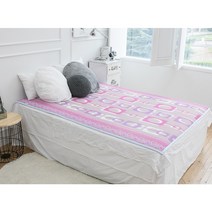 한정수량 150x200 신소재 3D매쉬 거실침대매트 쿨매트 시원함 여름 거실 침대 매트 고급소재 KC인증, 웰컴(블루)