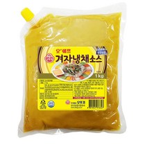 오뚜기 겨자냉채소스, 1kg, 4팩