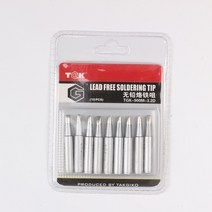 인두팁 납땜인두기 납땜기 1pcs TGK 초 내구성 무연 납땜 인두 팁 전기 용접 900M 재 작업 스테이션 도구, 02 2C