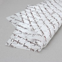 피크닉하우스 유산지 쵸코영문, 100개, 1개입