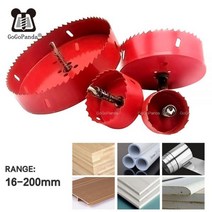 목공용 바이메탈 나무 구멍 톱 비트 16-200mm 1 개 DIY 목재 커터 드릴 비트, 65mm-1Piece