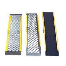 휴대용 경사 보조 발판 이동식 계단 경사로 휠체어, 100x21.5CM(25cm 이내 권장 높이)